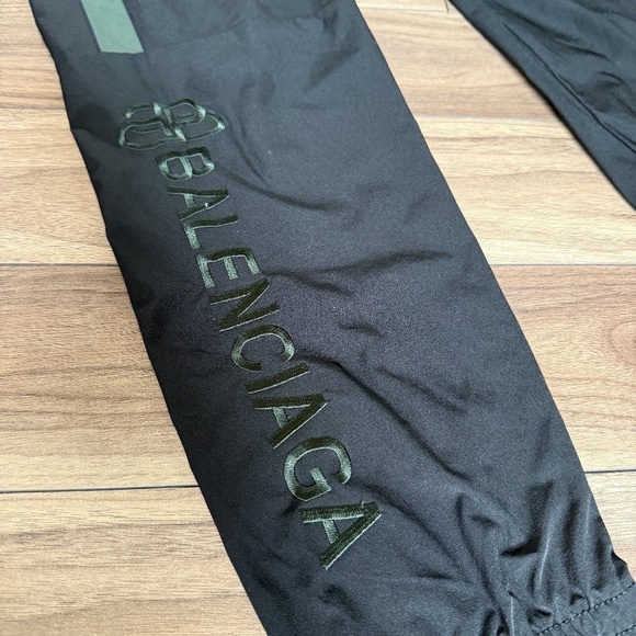 Balenciaga (Vintage) | Black Track Pants — S/M (Read Description) - Picture 4 of 5